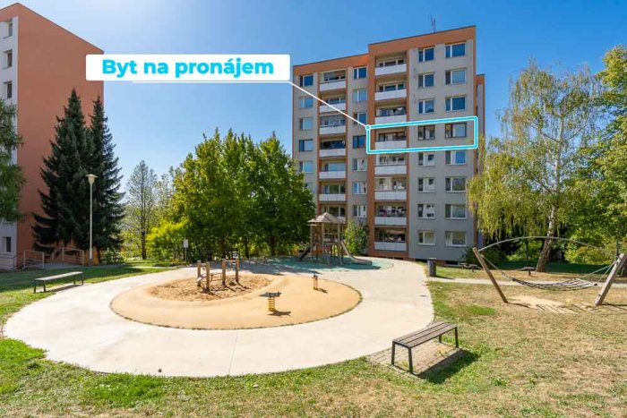 Byt 3+1 s lodžií ve Zlíně - ulice Budovatelská